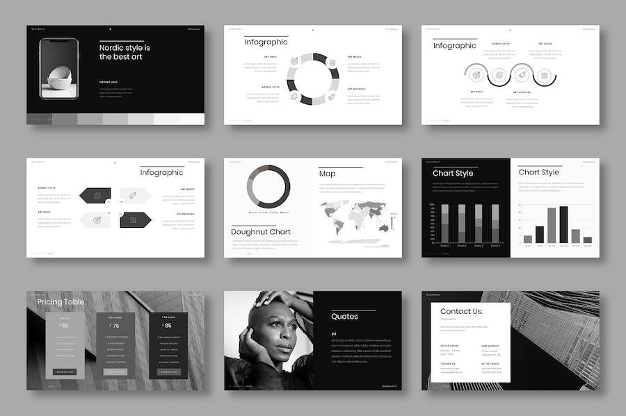 商务服务方案演讲营销策略PPT模板 - 顶尖PPT