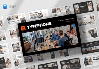 移动应用开发技术演讲方案Keynote模板 - 顶尖PPT