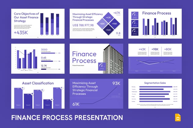 财务管理流程分析PPT模板 - 顶尖PPT