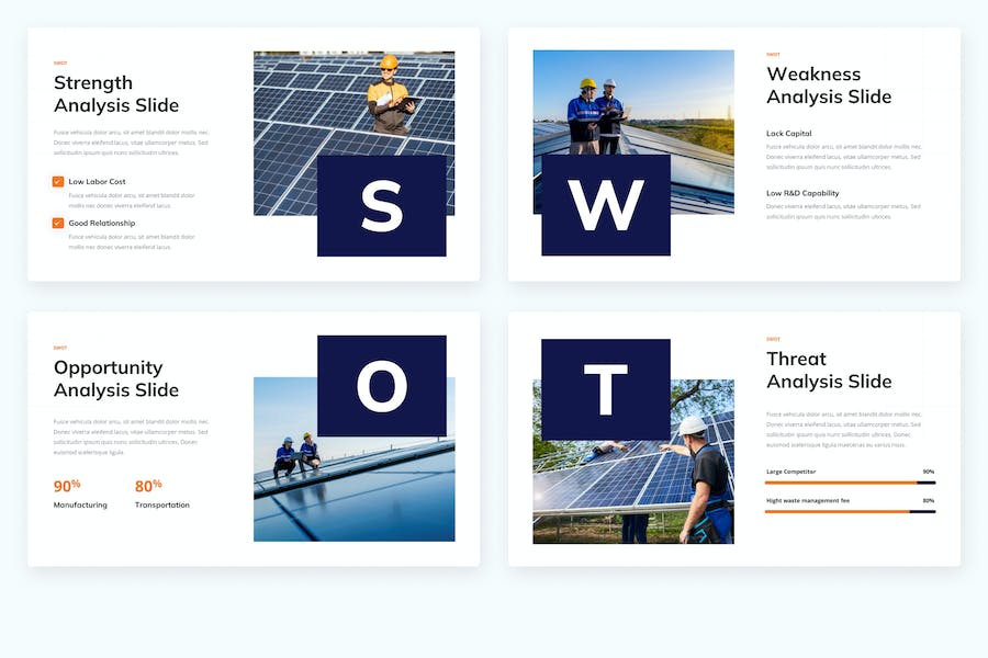 可再生能源太阳能发电PPT模板 - 顶尖PPT