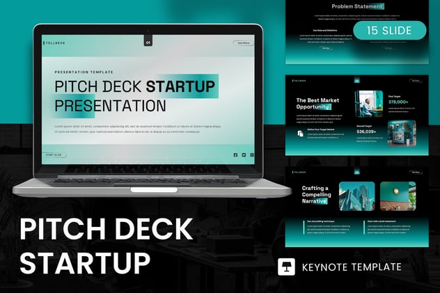 初创公司介绍宣传keynote模板 - 顶尖PPT