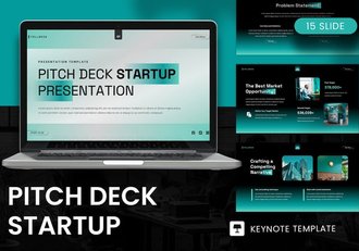 初创公司介绍宣传keynote模板 - 顶尖PPT