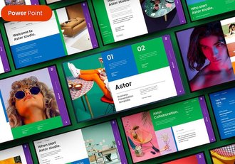 国外高端商务风格PPT模板 - 顶尖PPT