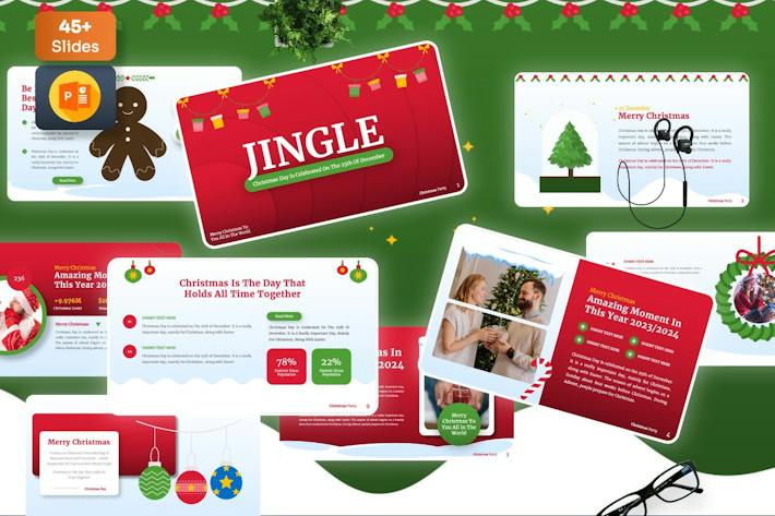 圣诞节活动策划推广宣传方案PPT模板 - 顶尖PPT