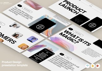 应用软件产品功能展示PPT模板 - 顶尖PPT