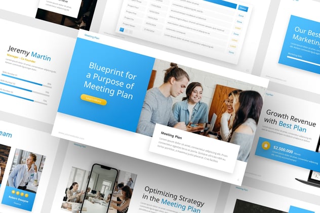 会议计划业务合作keynote模板 - 顶尖PPT