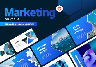 创意大气营销解决方案企业介绍展示商业合作年计划总结通用PPT模板 - 顶尖PPT