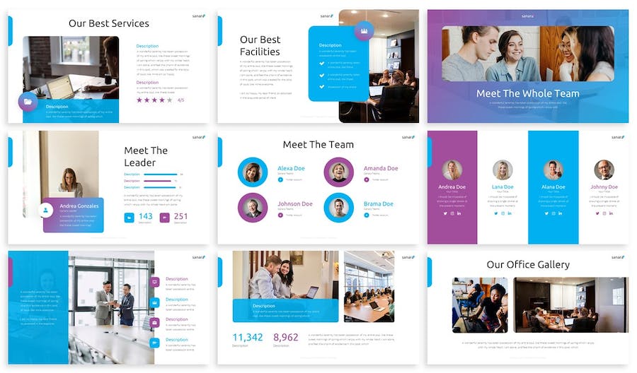 多用途通用企业商务应用Keynote模板 - 顶尖PPT