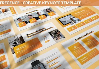 商业团队介绍展示keynote模板 - 顶尖PPT