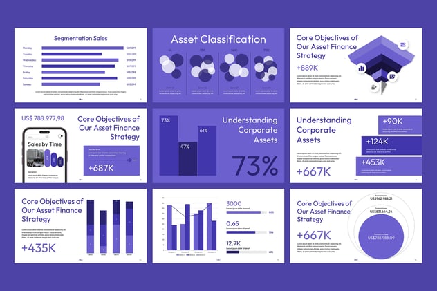 财务管理流程分析PPT模板 - 顶尖PPT