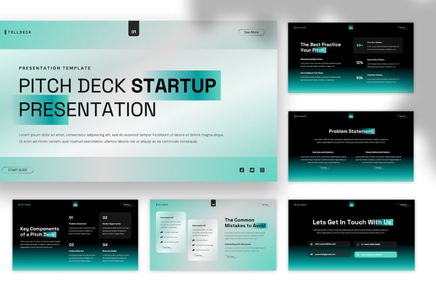 初创公司介绍宣传keynote模板 - 顶尖PPT