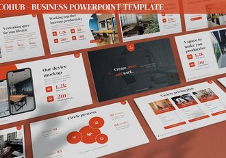 业务合作项目会议商务商业PPT模板 - 顶尖PPT