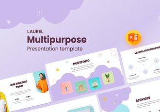 多用途创意商务项目汇报PPT模板 - 顶尖PPT