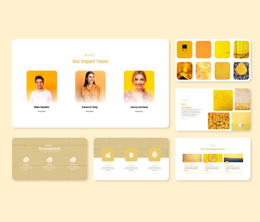 SEO及数字营销业务PPT模板 - 顶尖PPT