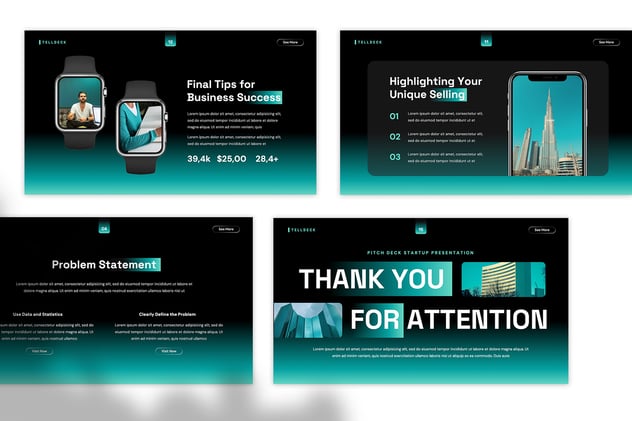 初创公司介绍宣传keynote模板 - 顶尖PPT