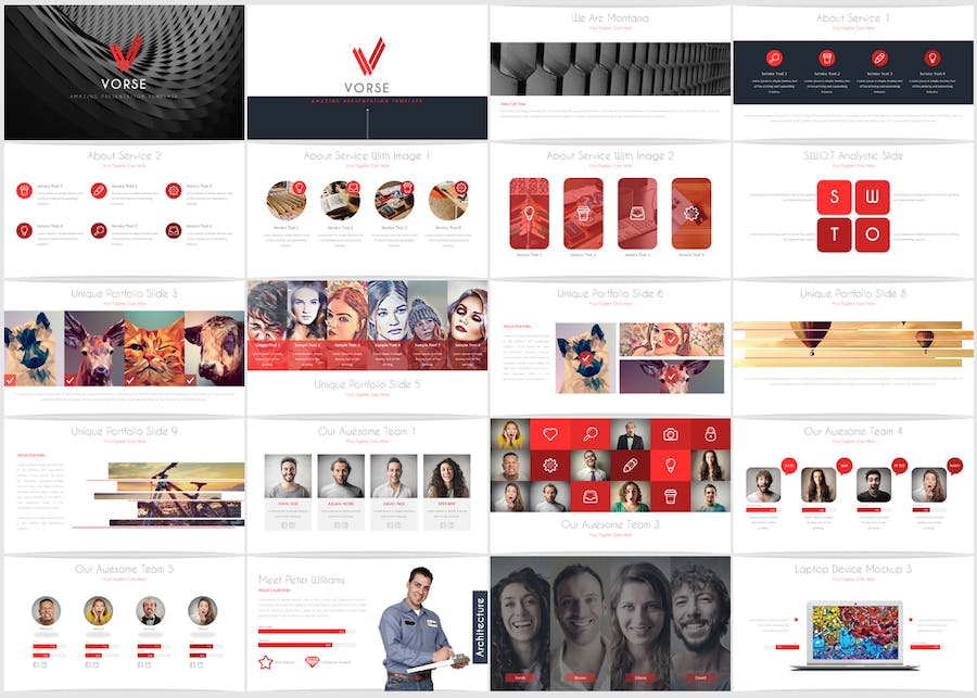 时尚产品服装发布展示PPT模板 - 顶尖PPT