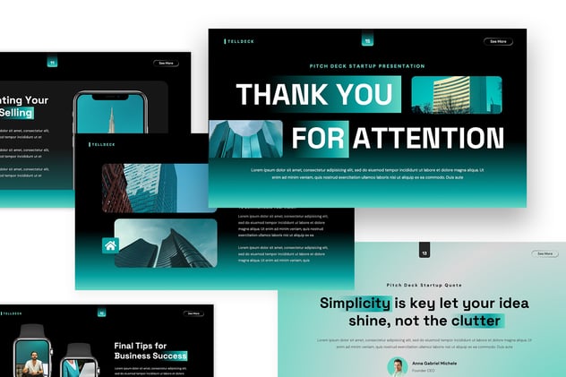 初创公司介绍宣传keynote模板 - 顶尖PPT