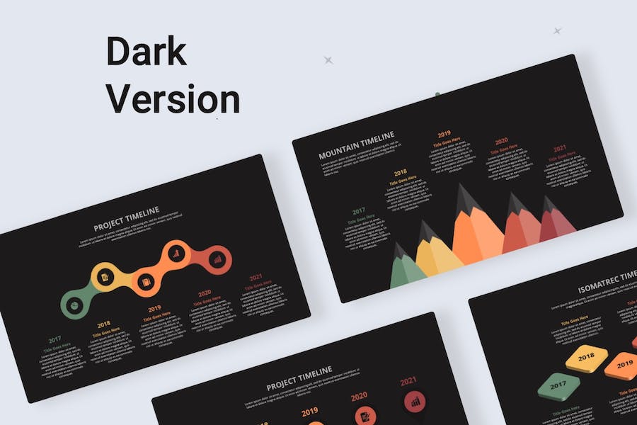 时间规划阶段划分关键节点PPT模板 - 顶尖PPT