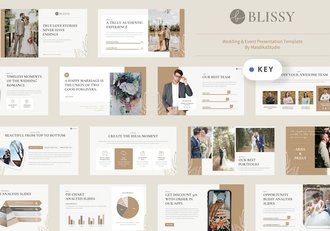 幸福婚礼策划方案现场流程展示keynote模板 - 顶尖PPT