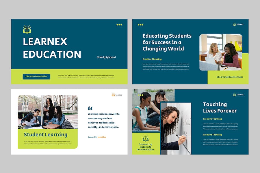 教育学习课程培训体系设计Keynote模板 - 顶尖PPT