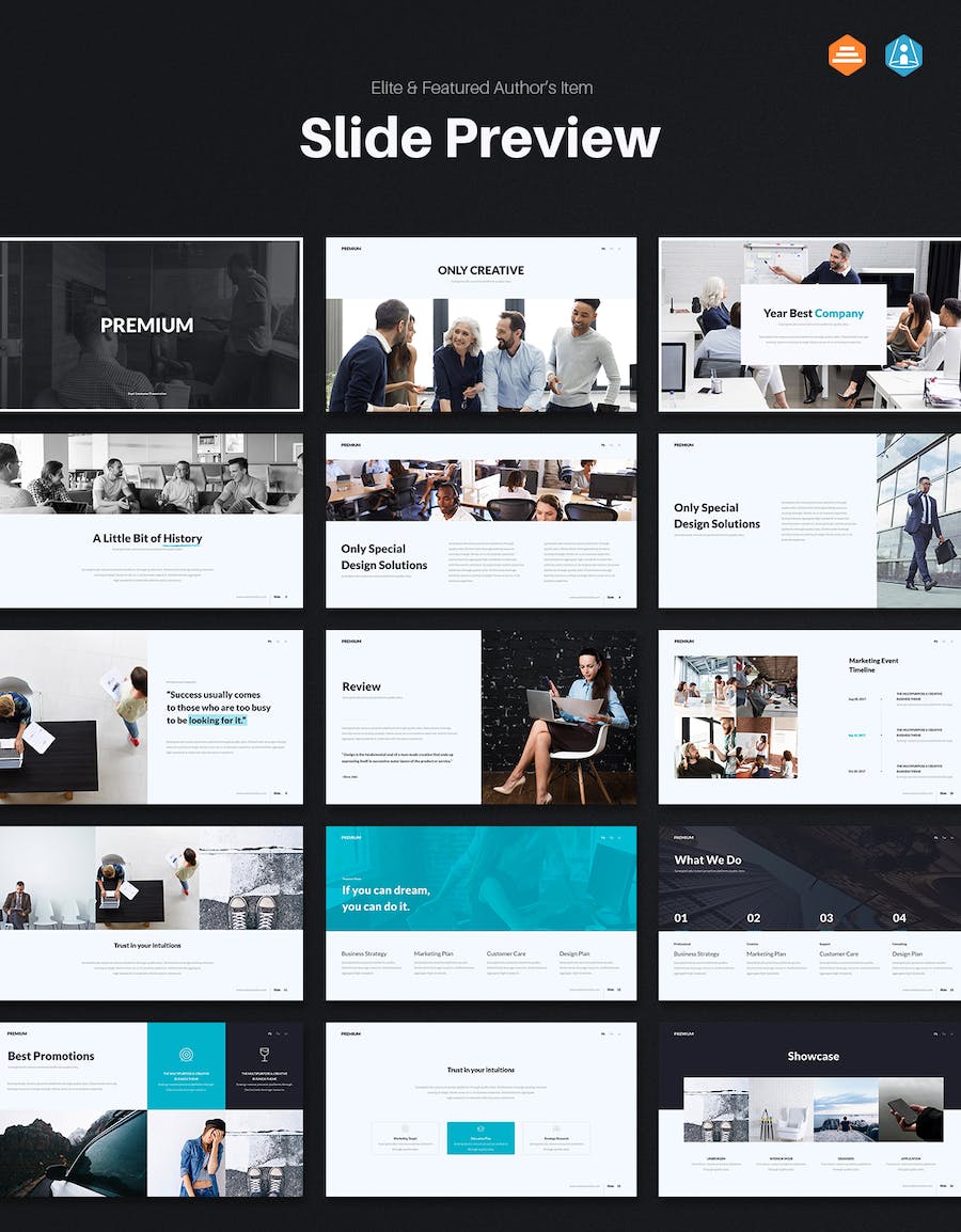 国外高级商务业务合作项目投标通用PPT模板 - 顶尖PPT