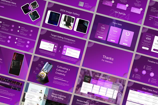 IT技术AI人工智能keynote模板 - 顶尖PPT