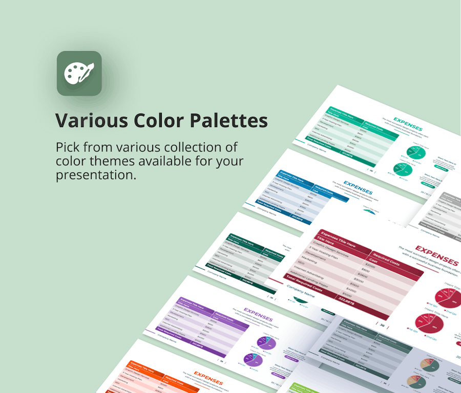 网站提案创意展示PPT模板 - 顶尖PPT