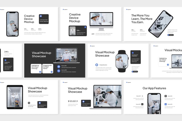 简约设计风格禽流感主题PPT模板 - 顶尖PPT