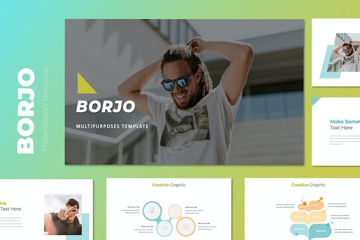 多用途创意主题演讲keynote模板 - 顶尖PPT