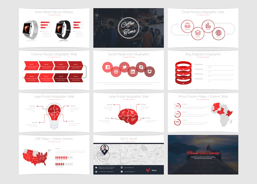 时尚产品服装发布展示PPT模板 - 顶尖PPT