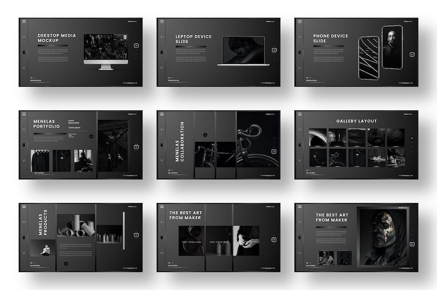 业务主题演讲展示Keynote模板 - 顶尖PPT