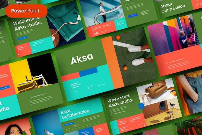 大气精美配色摄影展示商业营销策划多用途PPT模板 - 顶尖PPT