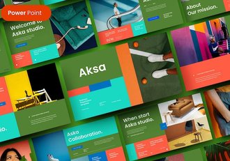 大气精美配色摄影展示商业营销策划多用途PPT模板 - 顶尖PPT