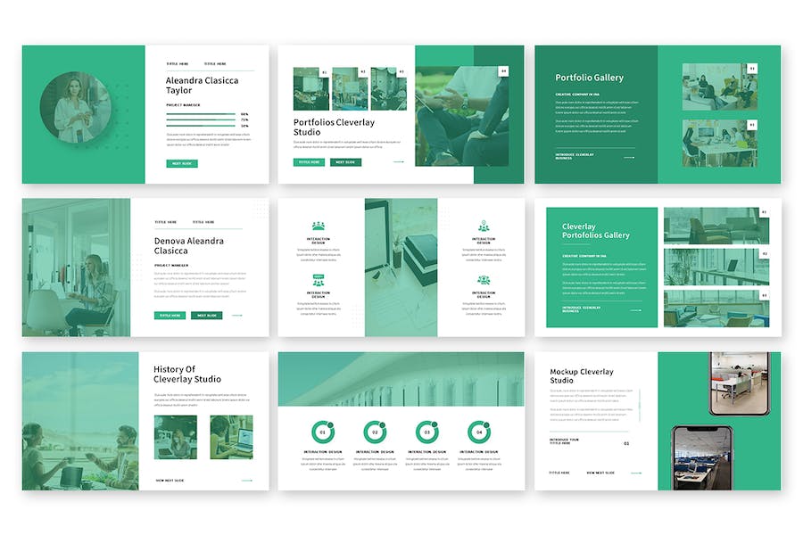 国外企业年度工作汇报计划通用PPT模板 - 顶尖PPT