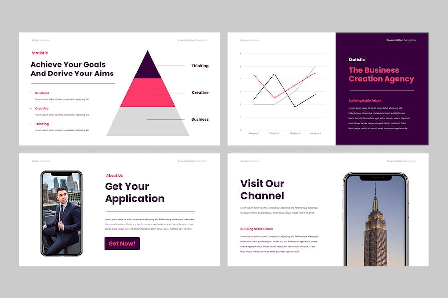 商务品牌推广营销策略方案PPT模板 - 顶尖PPT