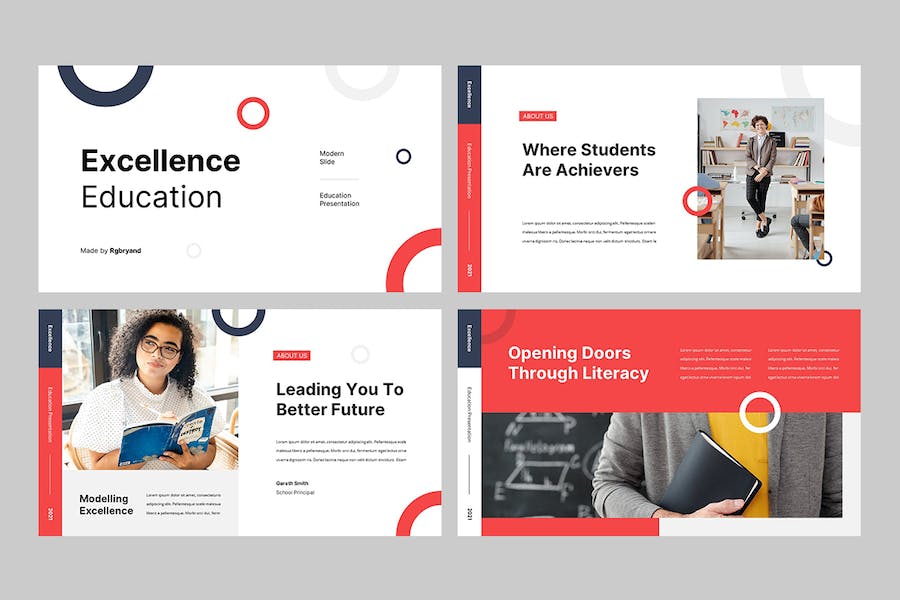 优质教育培训机构课程展示Keynote模板 - 顶尖PPT