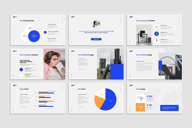 初创企业项目方投资人合作伙展示PPT模板 - 顶尖PPT