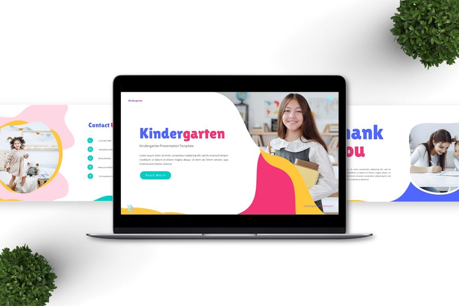 幼儿园儿童教育品牌课程Keynote模板 - 顶尖PPT