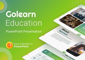 教育机构课程介绍学术讲座PPT模板 - 顶尖PPT