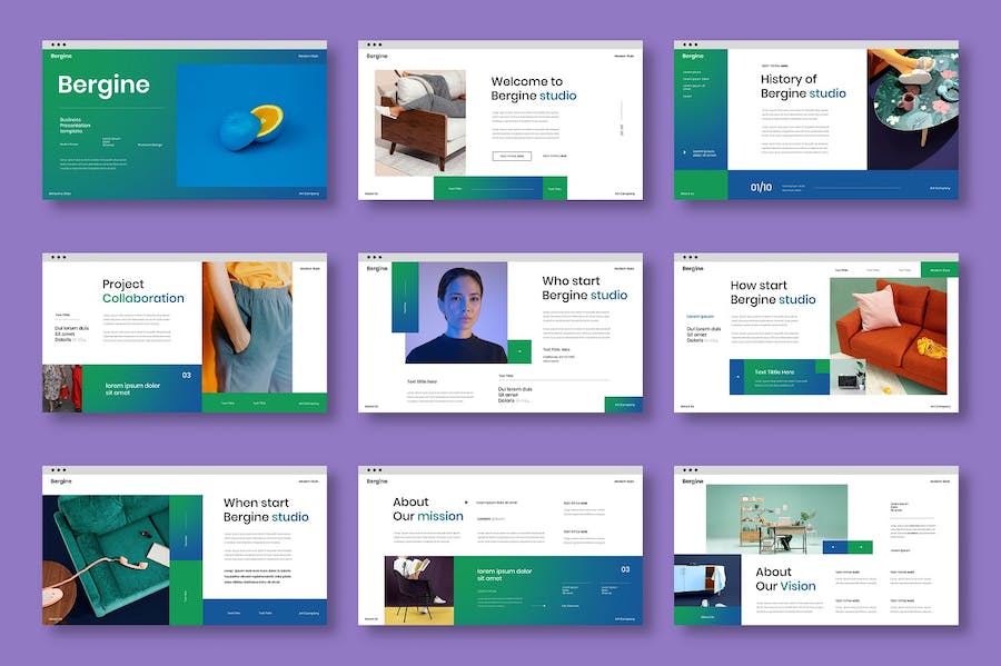 欧美简约商务PPT模板 - 顶尖PPT