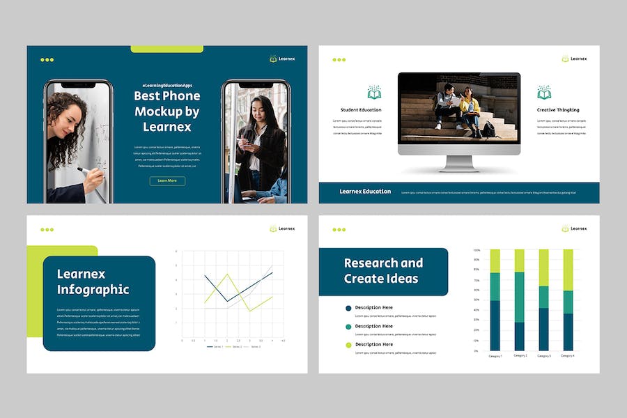 教育学习课程培训体系设计Keynote模板 - 顶尖PPT