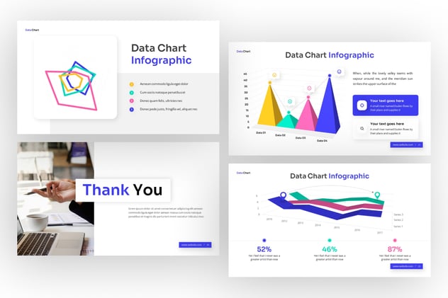 数据图形图表PPT模板 - 顶尖PPT