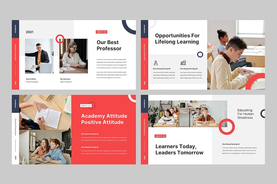 优质教育培训机构课程展示Keynote模板 - 顶尖PPT