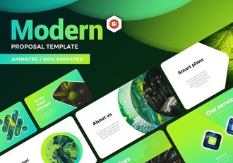 创意大气建议书商业计划项目合作多用途PPT模板 - 顶尖PPT