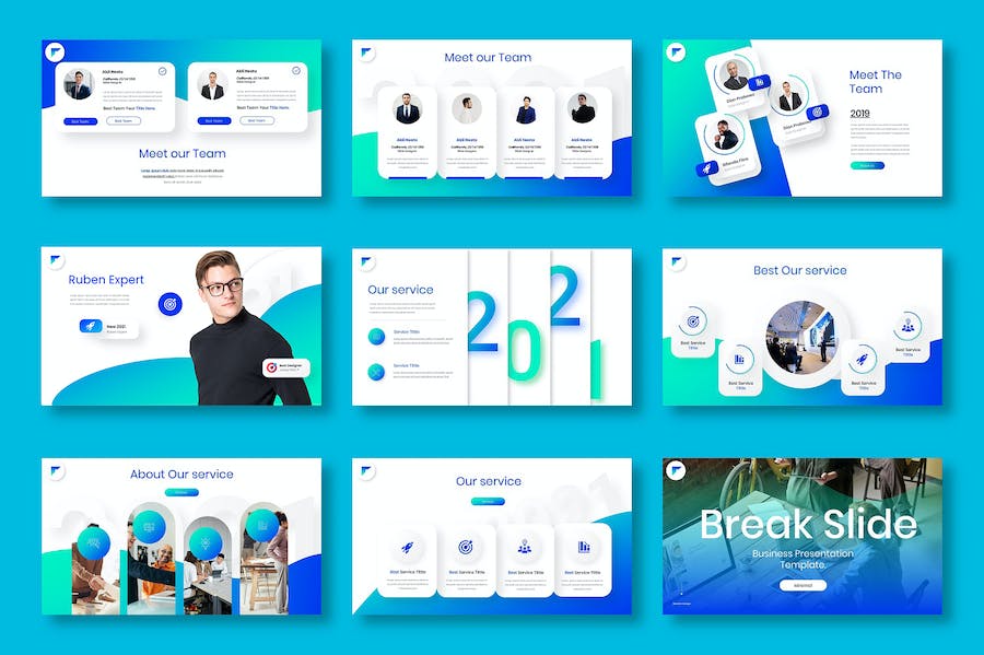 商业企业项目融资路演Keynote模板 - 顶尖PPT