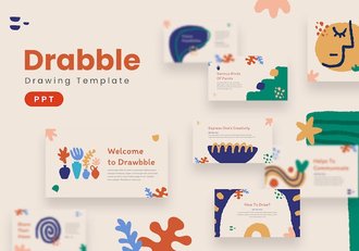 创意风格设计展示PPT模板 - 顶尖PPT