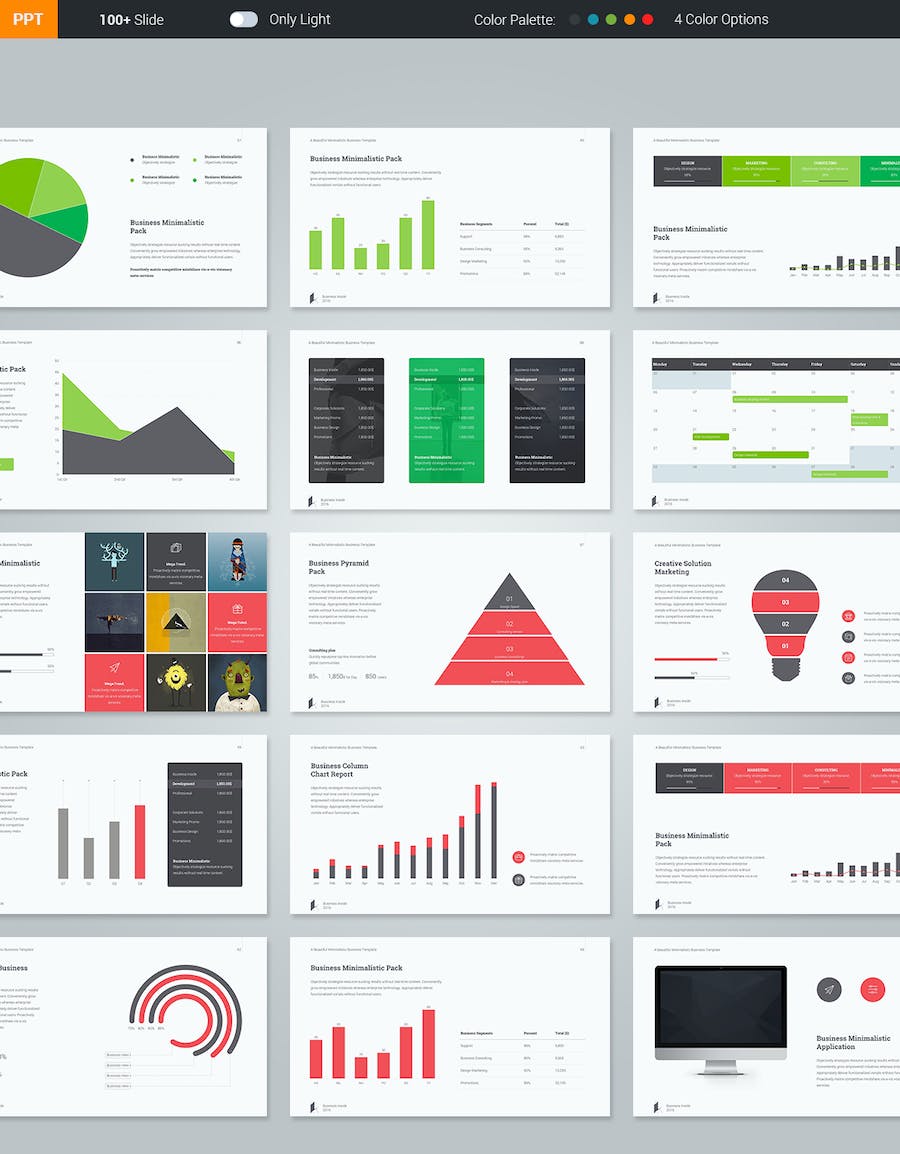 国外简约风格商务工作计划总结通用PPT模板 - 顶尖PPT