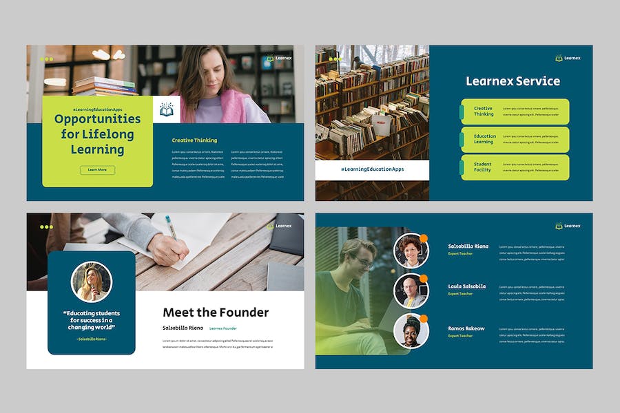 教育学习课程培训体系设计Keynote模板 - 顶尖PPT