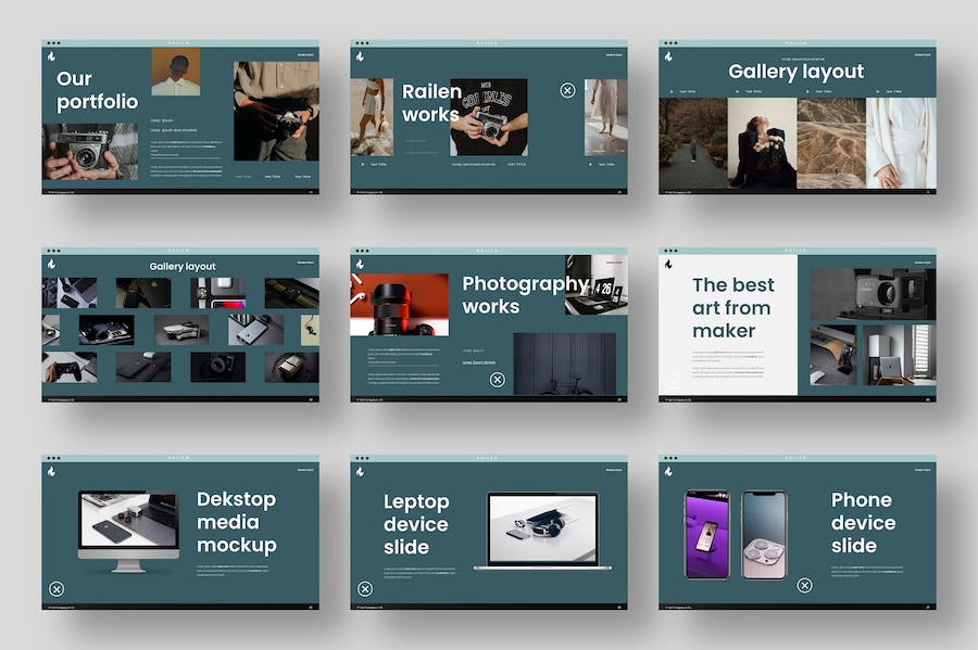 欧美商务风格通用keynote模板 - 顶尖PPT
