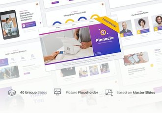 欧美数码支付金融科技高级PPT模板 - 顶尖PPT